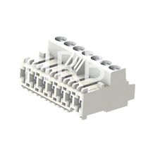 Rast 5 konektorů PCB, nepřímé párování, se šroubovou svorkou M5038