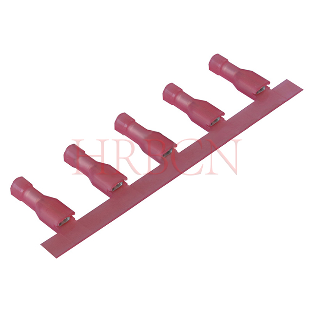 2,8 mm (0,110') rovná izolovaná zásuvka AWG22-18 0,32-0,82 mm² 