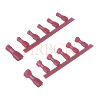 2,8 mm (0,110') rovná izolovaná zásuvka AWG22-18 0,32-0,82 mm² 