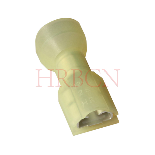 HRB M6350 6,35 mm 0,250' AWG12-10 přímá izolovaná samičí odpojovací koncovka