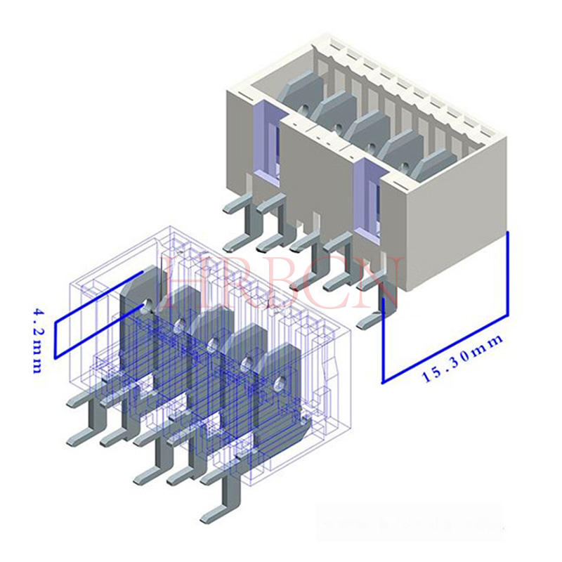 RAST 5.0 Konektory PCB Terminál TAB Header M9402