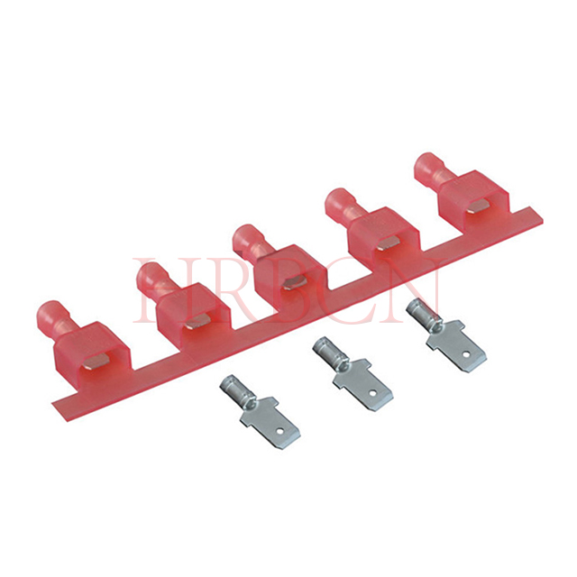 4,8mm plně izolovaný samec odpojovací terminál (AWG 22-18)