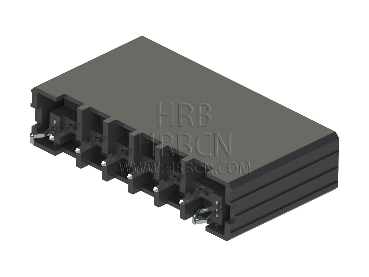 HRB Hongru 5,08mm průmyslový konektor jednořadý přímý kolík M34508