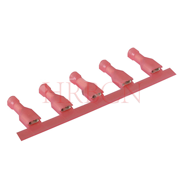 4,8mm plně izolovaný zásuvkový odpojovací terminál (AWG 22-18)