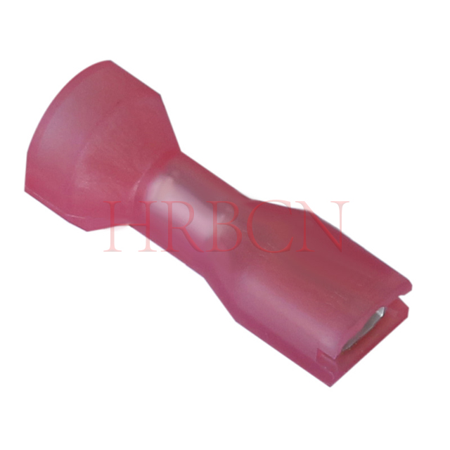 2,8 mm (0,110') rovná izolovaná zásuvka AWG22-18 0,32-0,82 mm² 