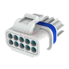 Vodotěsný napájecí konektor HRB 4,0 mm Wire To Wire s montáží na panel