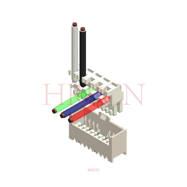 Konektor RAST 2.5 Power IDC s technologií IDT | HRB konektor M727X