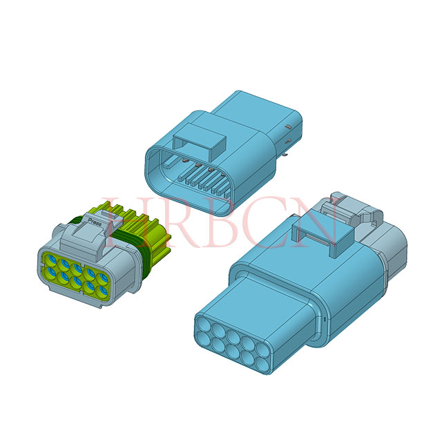 Vodotěsný napájecí konektor HRB 4,0 mm Wire To Wire 