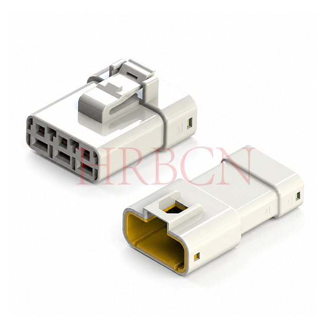 Vodotěsný konektor HRB 6,35 mm Sing Row Wire To Wire 