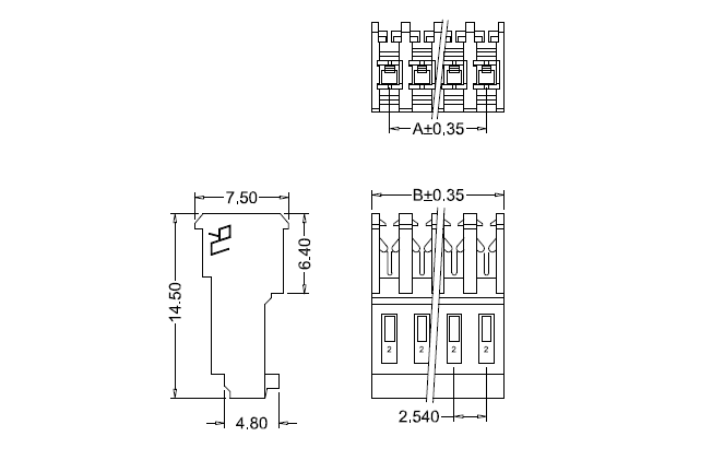 Rozměr M2051-NR IDC