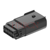 HRB IP67 IP69K Automobilový utěsněný konektor WTW