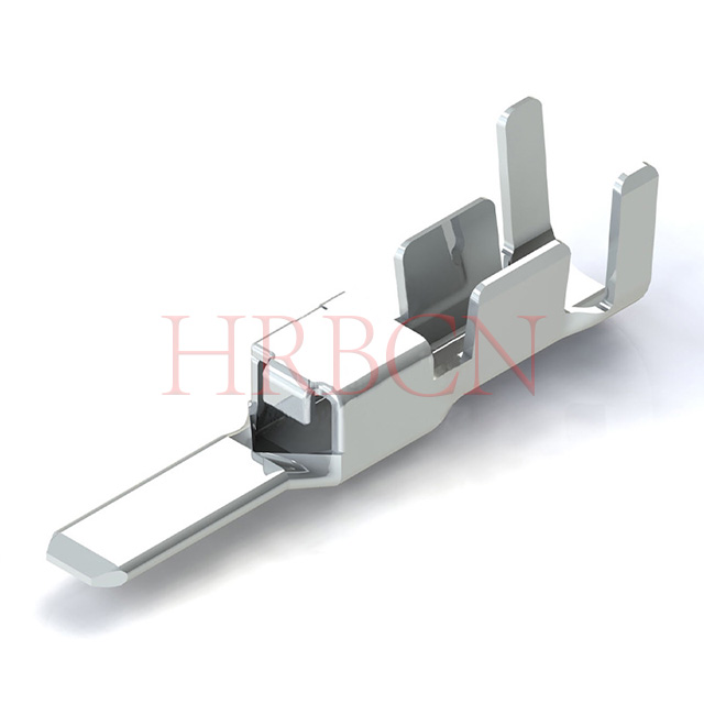Vodotěsné elektrické konektory pro montáž do panelu HRB 6,35 mm 