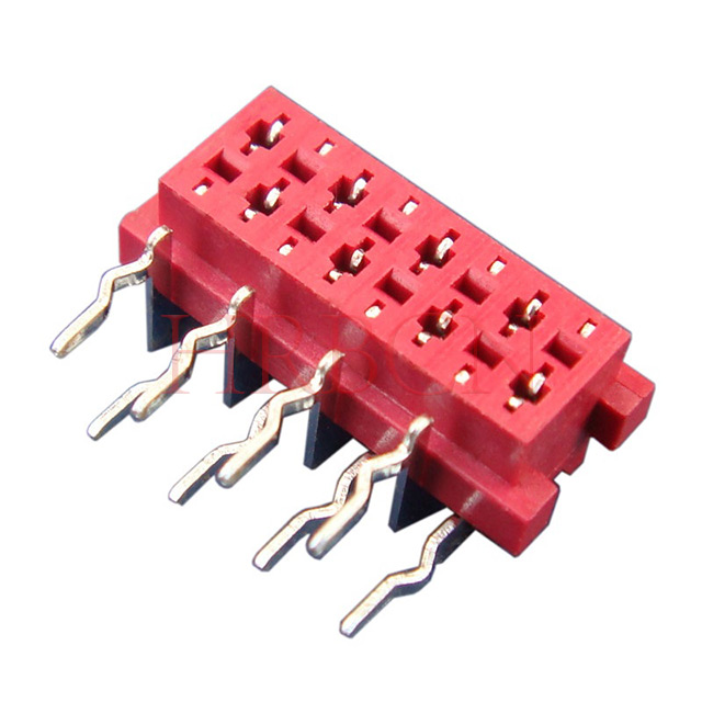 Rozteč 1,27 mm, dvouřadá deska-deska, samice záhlaví M25481/M25482/M25484